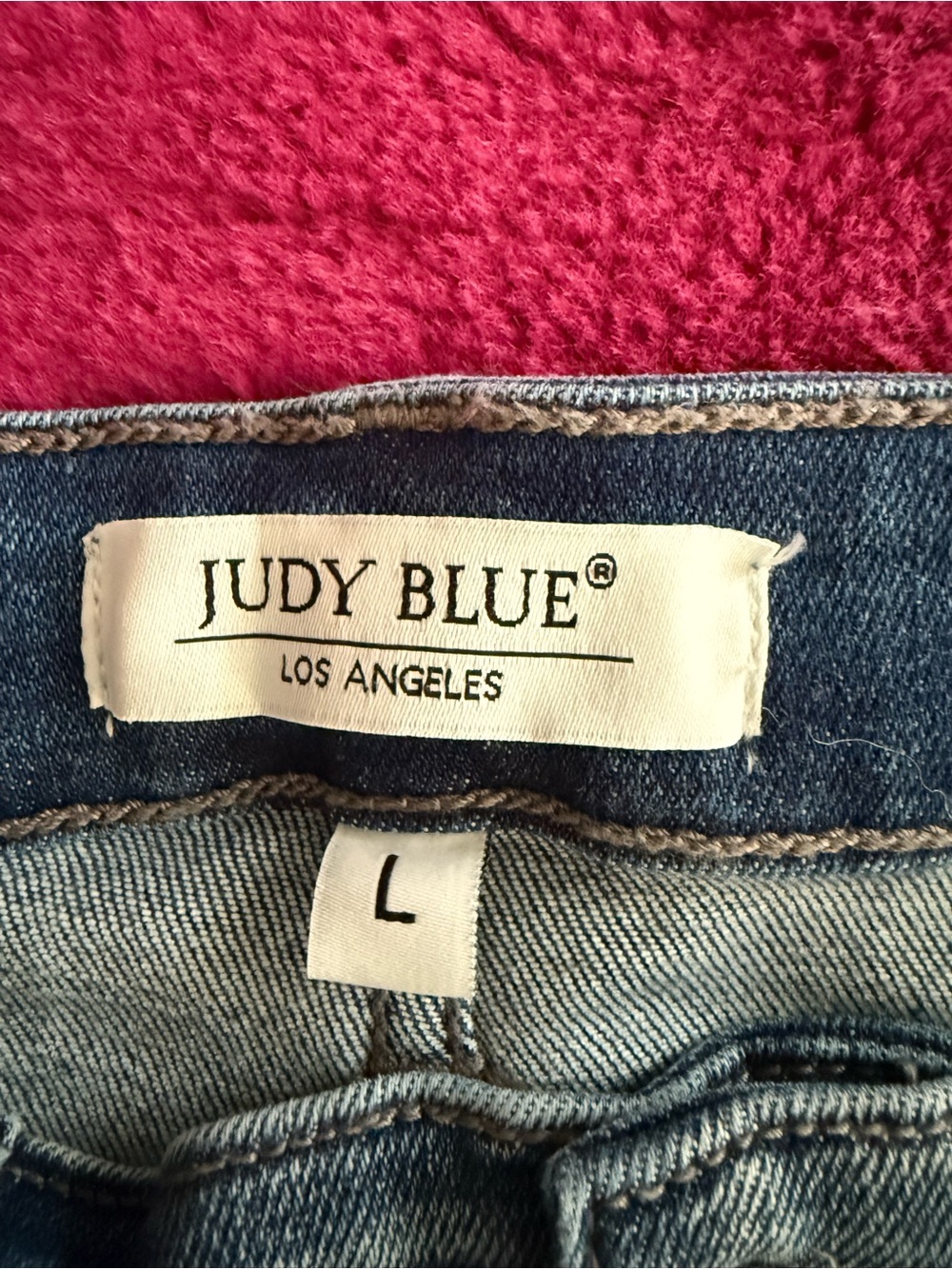 Judy Blue Light Wash High-Rise Denim Shorts NWOT - Picture 5 of 5